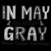 Brain Cancer Awareness Month In May We Wear Gray Impact Tech Backpack