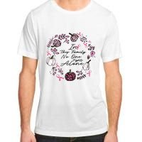 Breast Cancer Awareness In This Family No One Fights Alone Pink Ribbon Adult ChromaSoft Performance T-Shirt