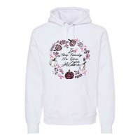 Breast Cancer Awareness In This Family No One Fights Alone Pink Ribbon Premium Hoodie