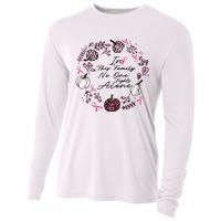 Breast Cancer Awareness In This Family No One Fights Alone Pink Ribbon Cooling Performance Long Sleeve Crew