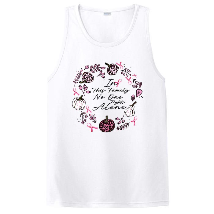 Breast Cancer Awareness In This Family No One Fights Alone Pink Ribbon PosiCharge Competitor Tank