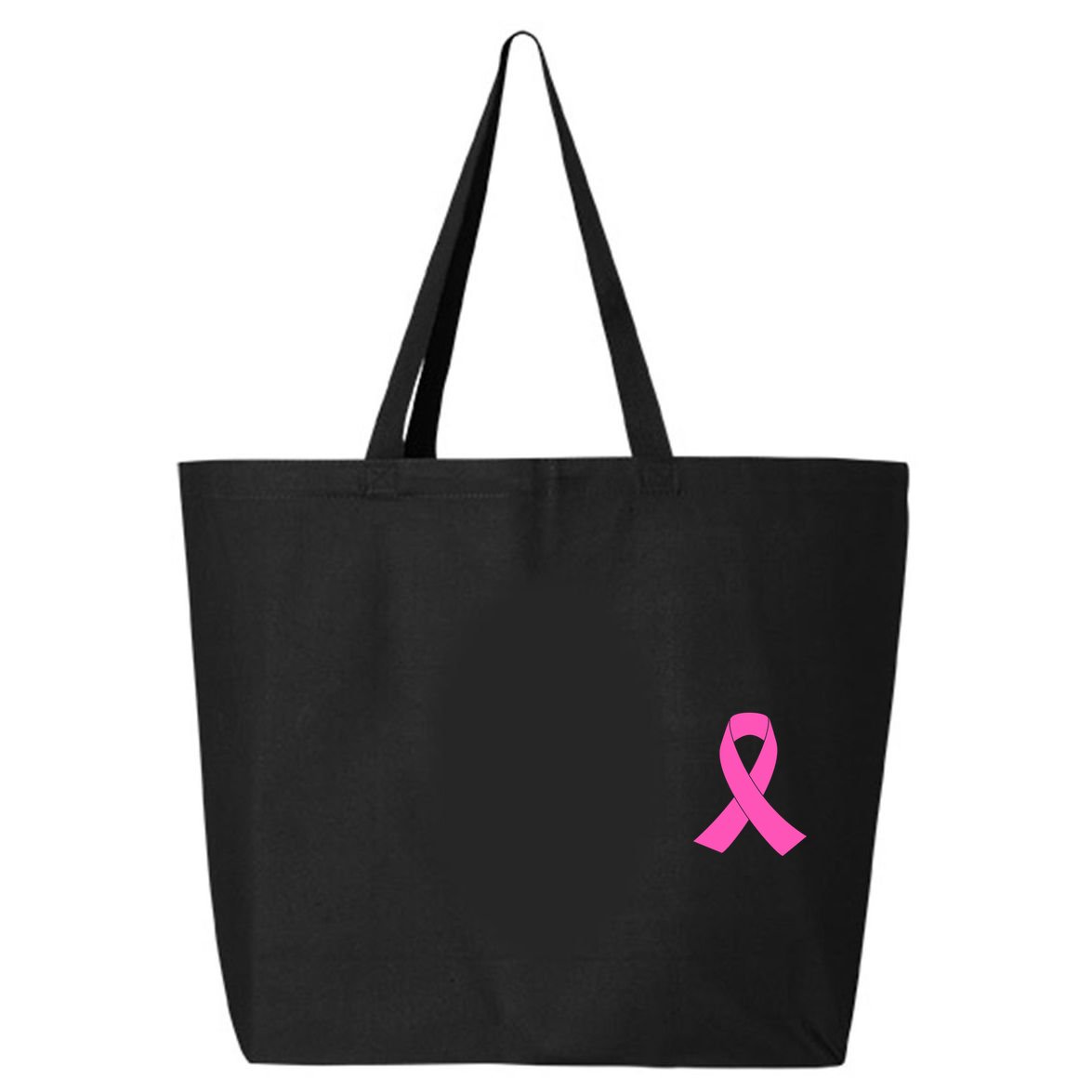 Breast Cancer Awareness Pink Ribbon 25L Jumbo Tote