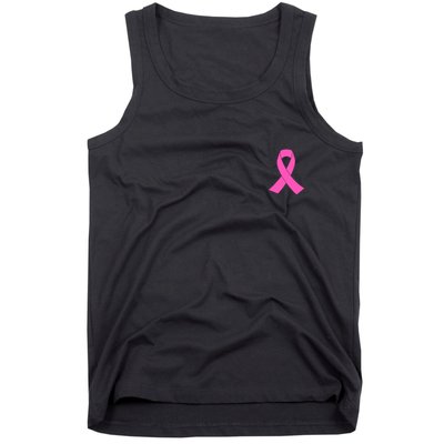 Breast Cancer Awareness Pink Ribbon Tank Top