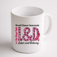 Breast Cancer Awareness Labor And Delivery We Wear L&D Coffee Mug