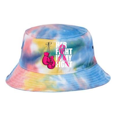 Breast Cancer Awareness Husband Support Squad Tie Dye Newport Bucket Hat