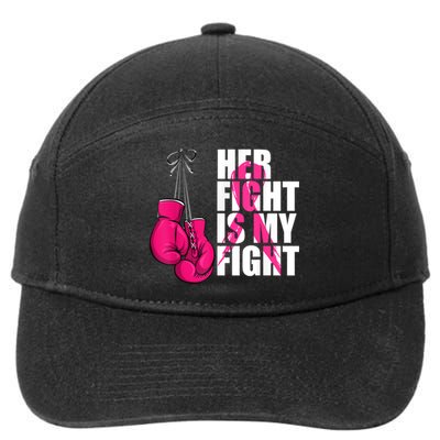 Breast Cancer Awareness Husband Support Squad 7-Panel Snapback Hat