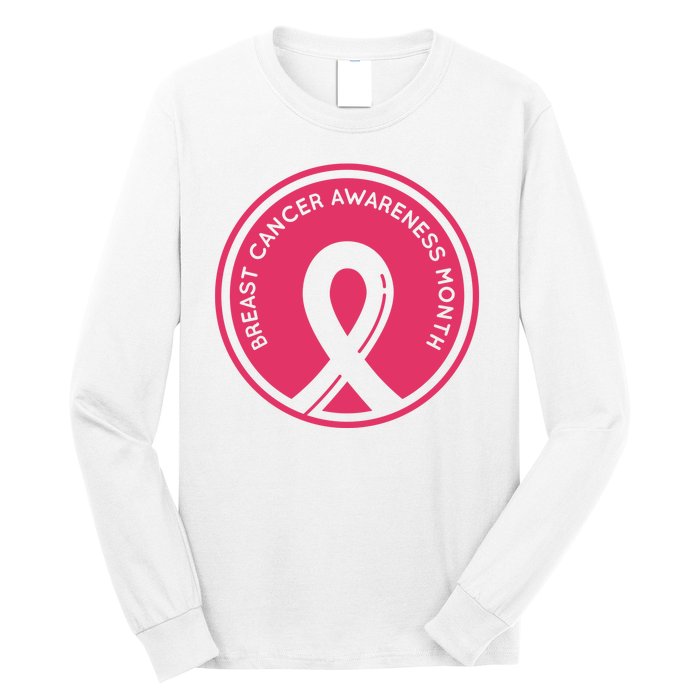 Breast Cancer Awareness Month Support Long Sleeve Shirt