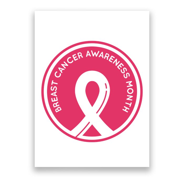 Breast Cancer Awareness Month Support Poster