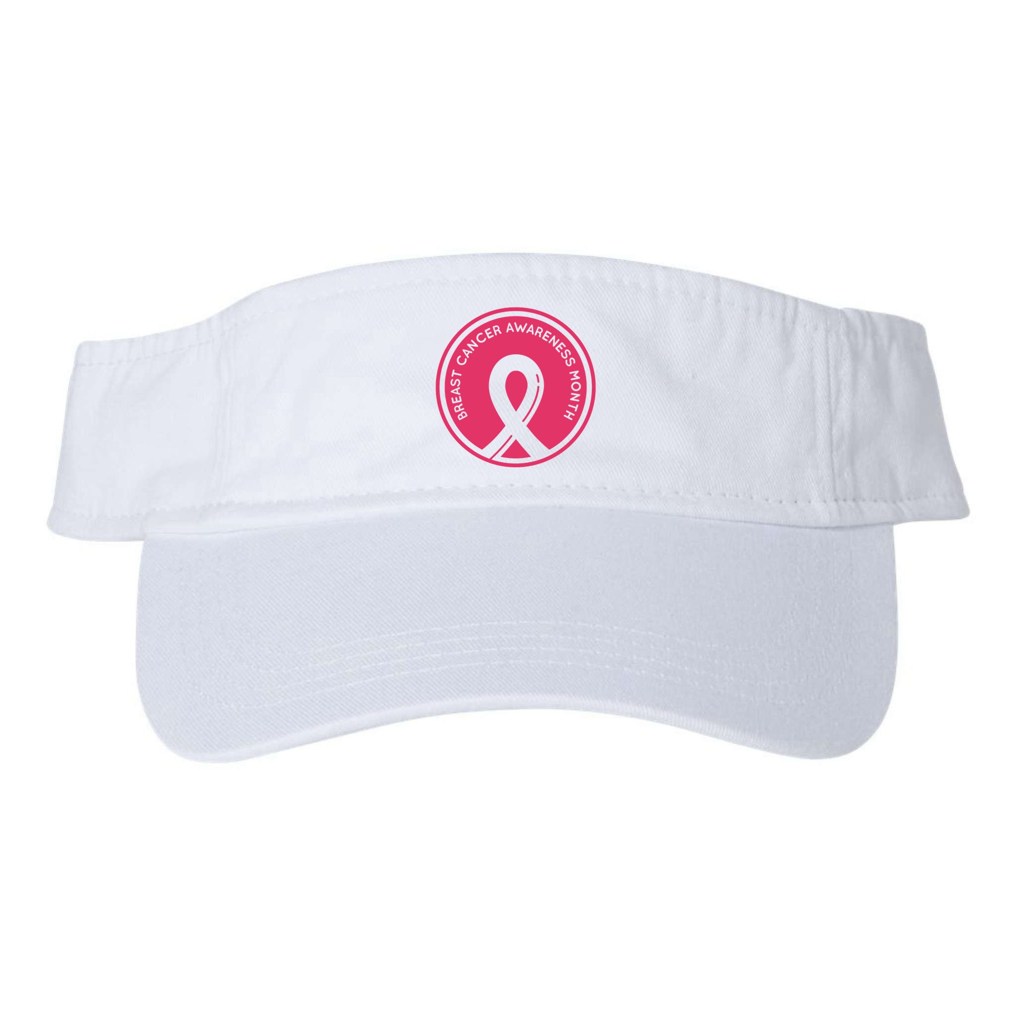 Breast Cancer Awareness Month Support Visor
