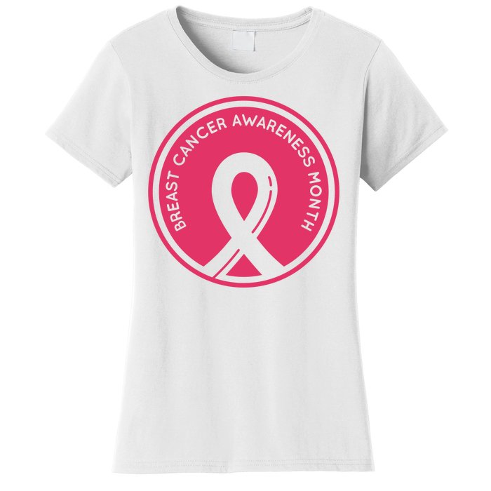 Breast Cancer Awareness Month Support Women's T-Shirt