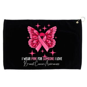 Breast Cancer Awareness Grommeted Golf Towel