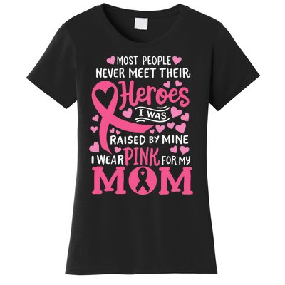 Breast Cancer Awareness Wear For My Mom Women's T-Shirt