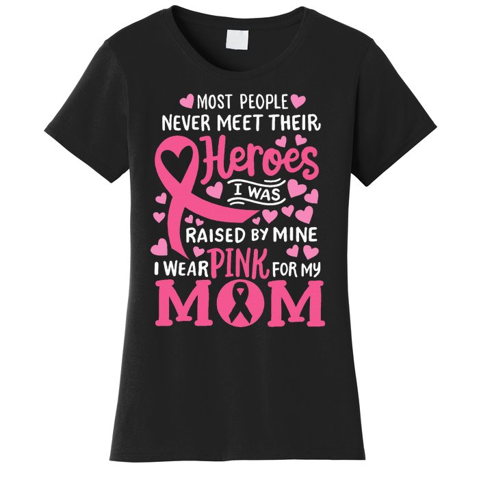 Breast Cancer Awareness Wear For My Mom Women's T-Shirt