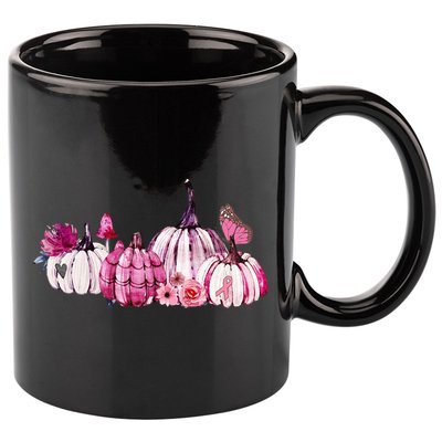 Breast Cancer Awareness 11oz C Handle Ceramic Mug