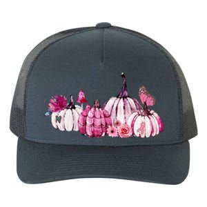 Breast Cancer Awareness Yupoong Adult 5-Panel Trucker Hat