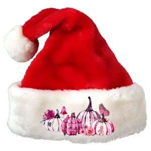 Breast Cancer Awareness Premium Christmas Santa Hat