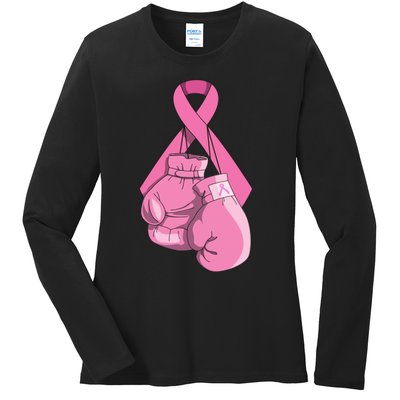 Breast Cancer Awareness Cool Gift For Women And Men Ladies Long Sleeve Shirt