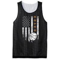 Basketball Coach American Flag Basketball Trainer Coaching Mesh Reversible Basketball Jersey Tank