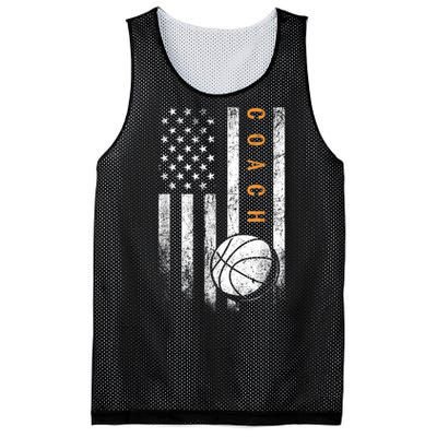 Basketball Coach American Flag Basketball Trainer Coaching Mesh Reversible Basketball Jersey Tank