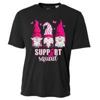 Breast Cancer Awareness For Gnomes Support Squad Cooling Performance Crew T-Shirt