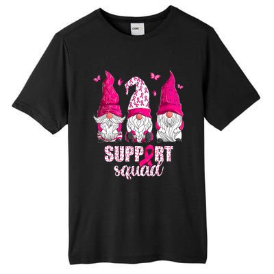 Breast Cancer Awareness For Gnomes Support Squad Tall Fusion ChromaSoft Performance T-Shirt