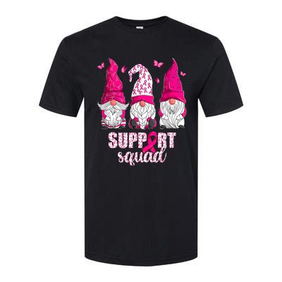 Breast Cancer Awareness For Gnomes Support Squad Softstyle® CVC T-Shirt