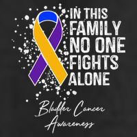Bladder Cancer Awareness In This Family No One Fights Alone Great Gift Adult Drive Performance Visor