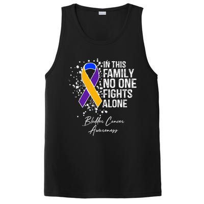 Bladder Cancer Awareness In This Family No One Fights Alone Great Gift PosiCharge Competitor Tank