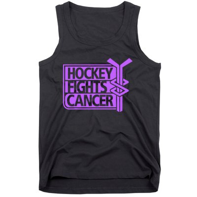 Breast Cancer Awareness Pink hockey stick Tank Top