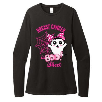 Breast Cancer Awareness Conquering The Boo Sheet Cancer Womens CVC Long Sleeve Shirt