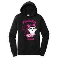 Breast Cancer Awareness Conquering The Boo Sheet Cancer Women's Pullover Hoodie