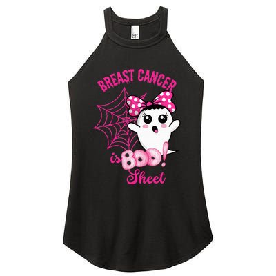 Breast Cancer Awareness Conquering The Boo Sheet Cancer Women’s Perfect Tri Rocker Tank