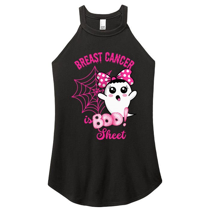 Breast Cancer Awareness Conquering The Boo Sheet Cancer Women's Perfect Tri Rocker Tank