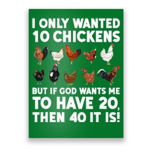 Best Chicken Art For Poultry Themed Chicken Poster