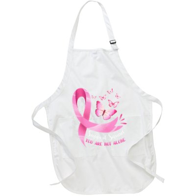 Breast Cancer Awareness Pink Ribbon Butterfly Apron