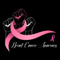 Breast Cancer Awareness Strong Fists Pink Ribbon Impact Tech Backpack