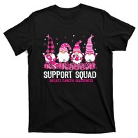 Breast Cancer Awareness Shirts For Gnomes Support Squad T-Shirt