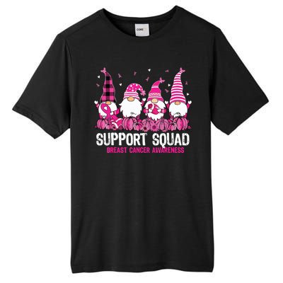 Breast Cancer Awareness Shirts For Gnomes Support Squad Tall Fusion ChromaSoft Performance T-Shirt