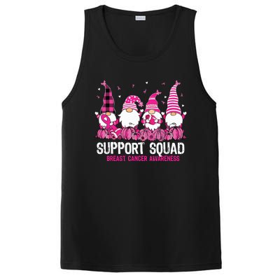 Breast Cancer Awareness Shirts For Gnomes Support Squad PosiCharge Competitor Tank