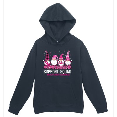 Breast Cancer Awareness Shirts For Gnomes Support Squad Urban Pullover Hoodie