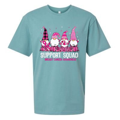 Breast Cancer Awareness Shirts For Gnomes Support Squad Sueded Cloud Jersey T-Shirt