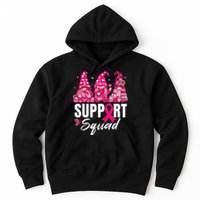 Breast Cancer Awareness Shirts For Gnomes Support Squad Hoodie