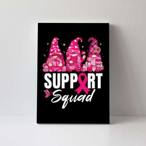 Breast Cancer Awareness Shirts For Gnomes Support Squad Canvas