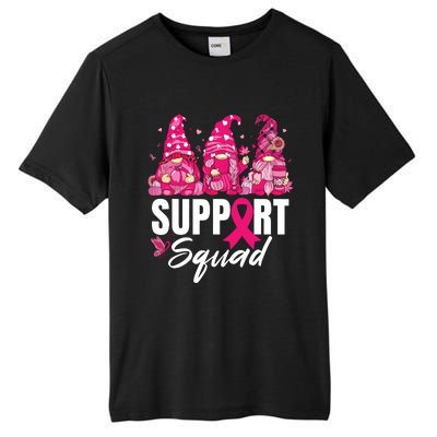 Breast Cancer Awareness Shirts For Gnomes Support Squad Tall Fusion ChromaSoft Performance T-Shirt