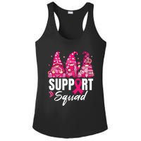 Breast Cancer Awareness Shirts For Gnomes Support Squad Ladies PosiCharge Competitor Racerback Tank