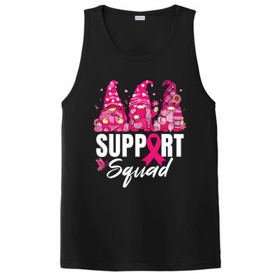 Breast Cancer Awareness Shirts For Gnomes Support Squad PosiCharge Competitor Tank