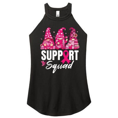 Breast Cancer Awareness Shirts For Gnomes Support Squad Women's Perfect Tri Rocker Tank