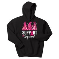 Breast Cancer Awareness Shirts For Gnomes Support Squad Kids Hoodie