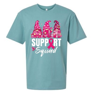 Breast Cancer Awareness Shirts For Gnomes Support Squad Sueded Cloud Jersey T-Shirt