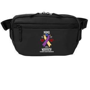 Bladder Cancer Awareness Mama Of A Warrior Mom Gift Crossbody Pack